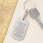 Romantic Engraved Keychain Gift For Her or Him - I Choose You