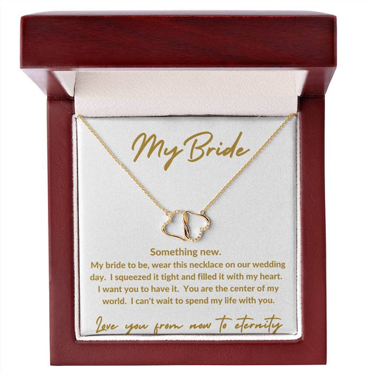 My Bride-Gold Everlasting Love Necklace