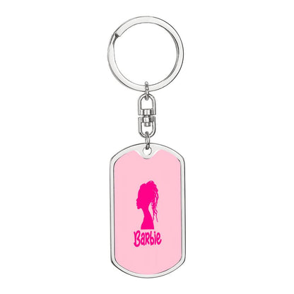 Black Barbie Key Chain