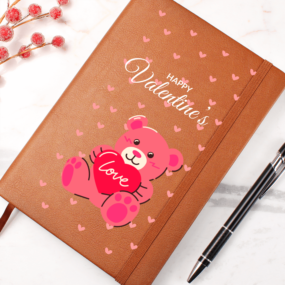 Personalized - Valentine's Teddy Bear Journal