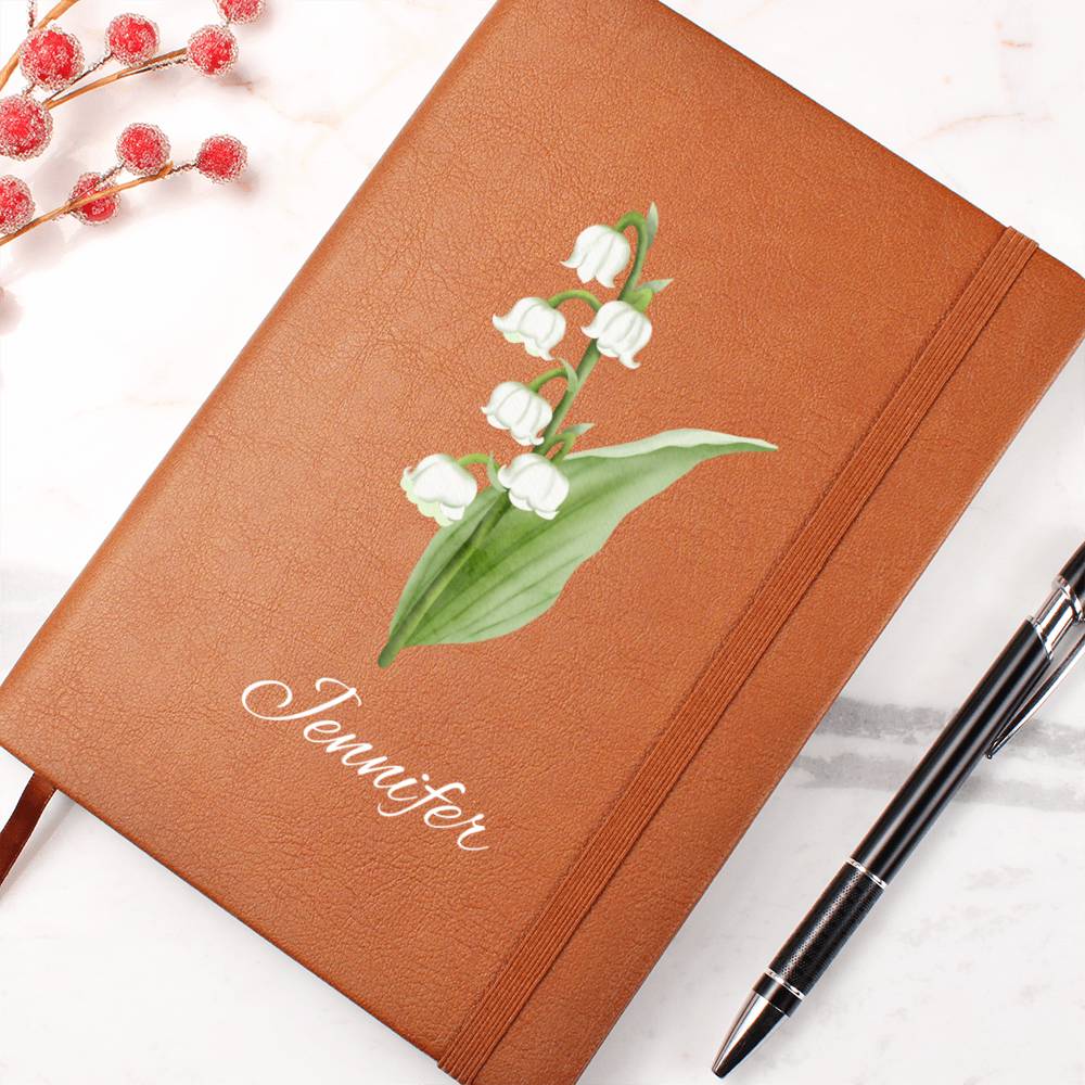 May - Personalized Custom Birth Month Flower Journal