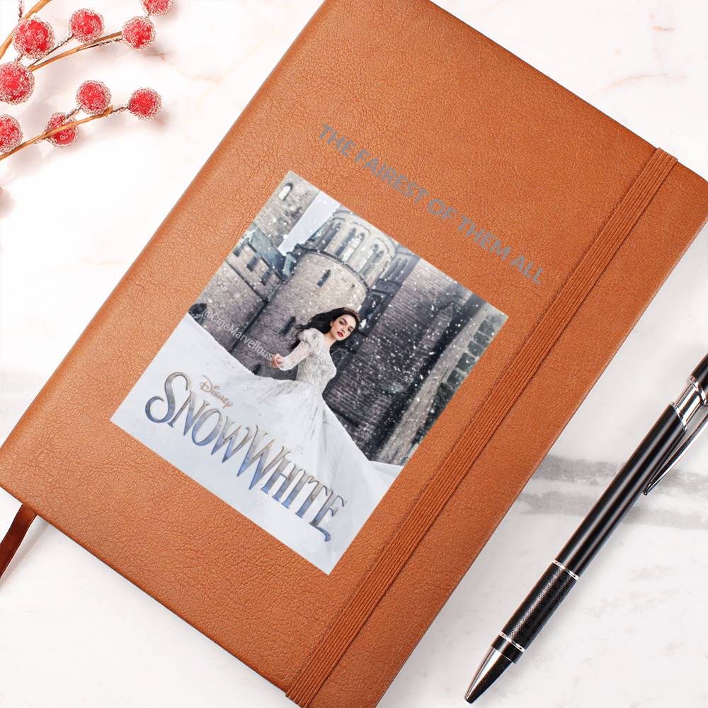 Snow White Movie Leather Journal - Sample