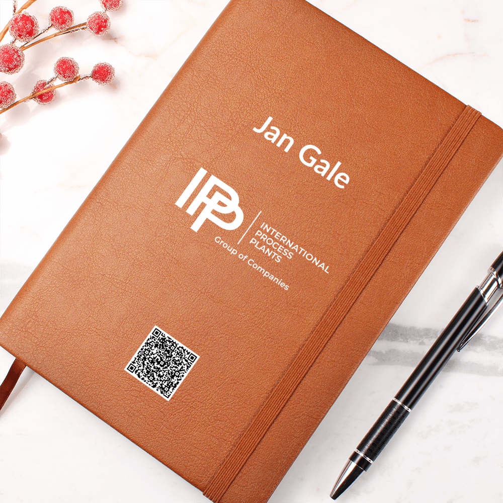 IPP Vegan Leather Journal for Jan Gale