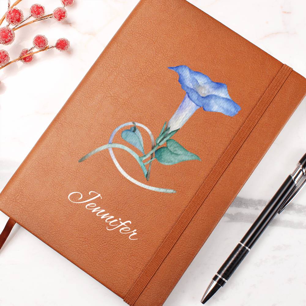 Sep - Personalized Custom Birth Month Flower Journal