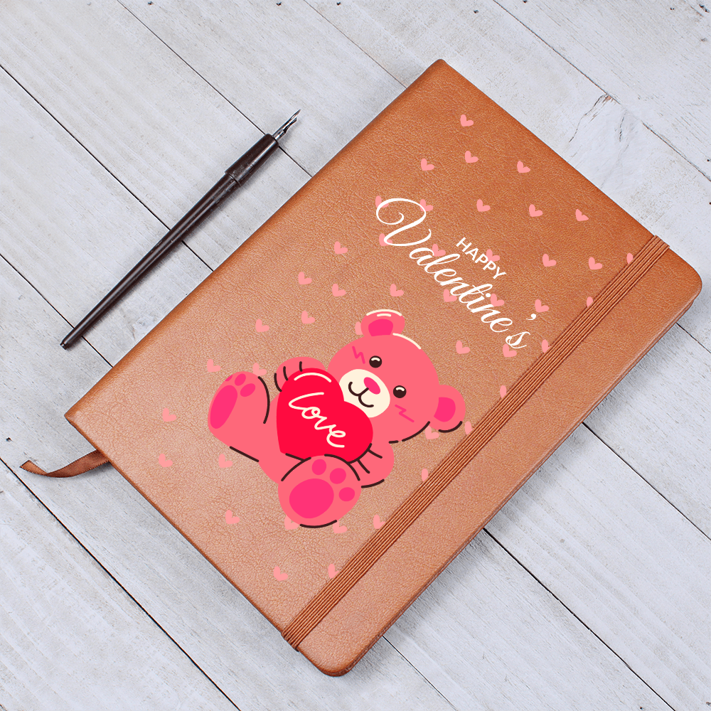 Personalized - Valentine's Teddy Bear Journal