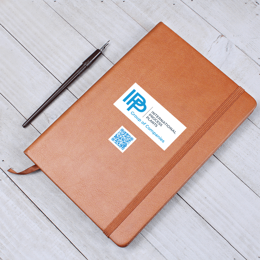 IPP New Design Journal with QR Code - White Background