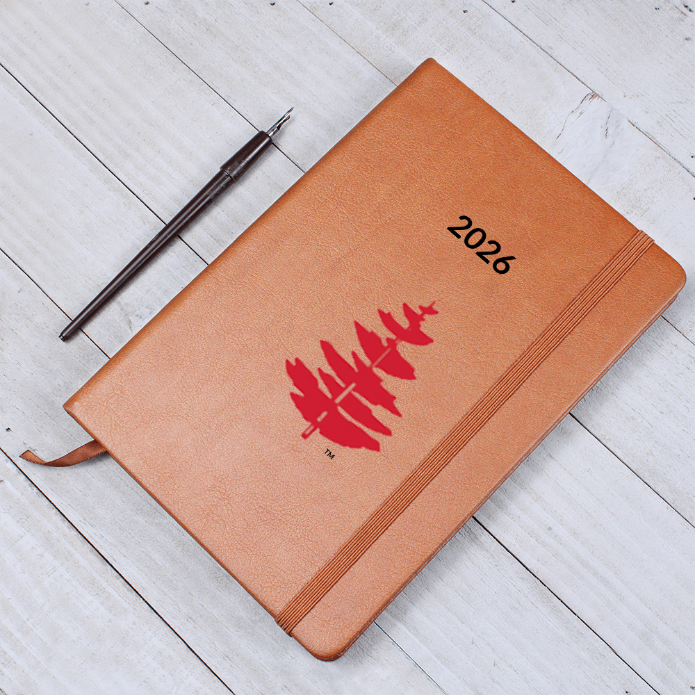 Douglass College Red Pine Tree Logo Graphic Journal - 2026
