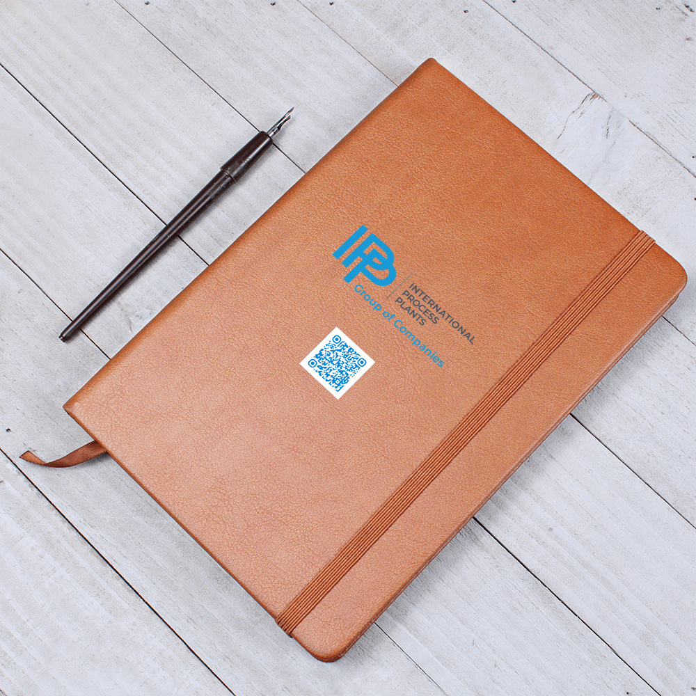 IPP New Design Journal with QR Code - Clear Background
