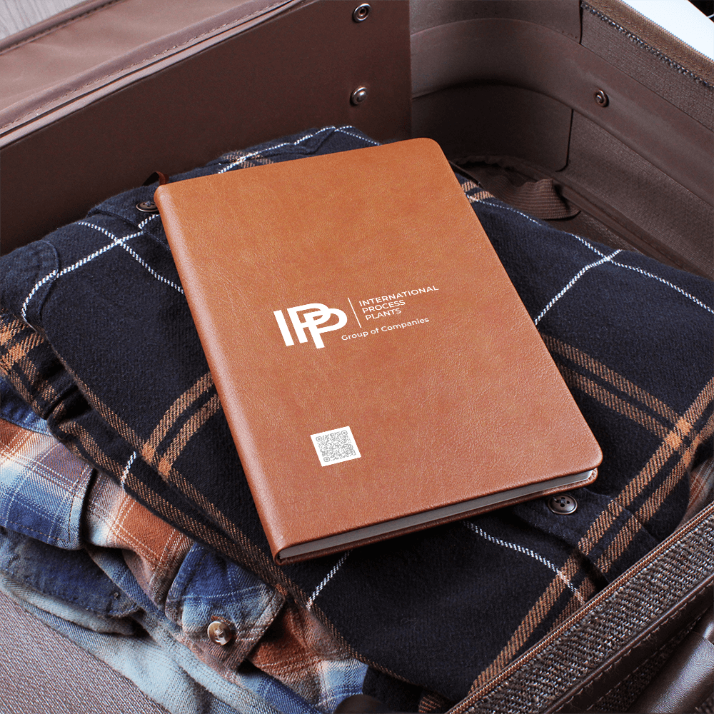 All White IPP Group Conpanies New Design Journal with QR Code