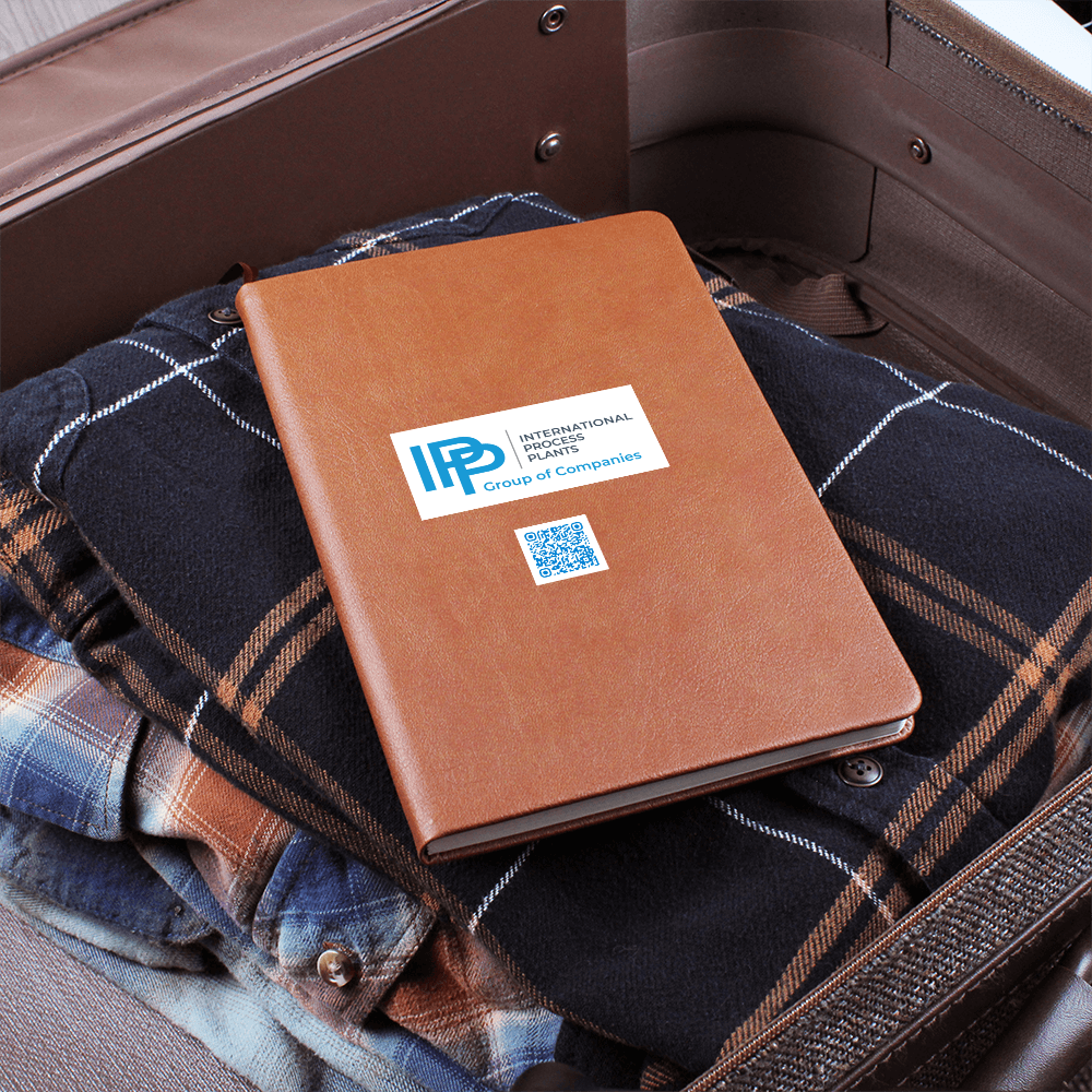 IPP New Design Journal with QR Code - White Background