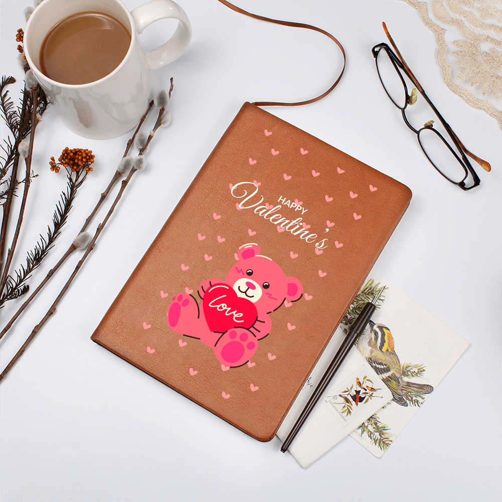 Personalized - Valentine's Teddy Bear Journal