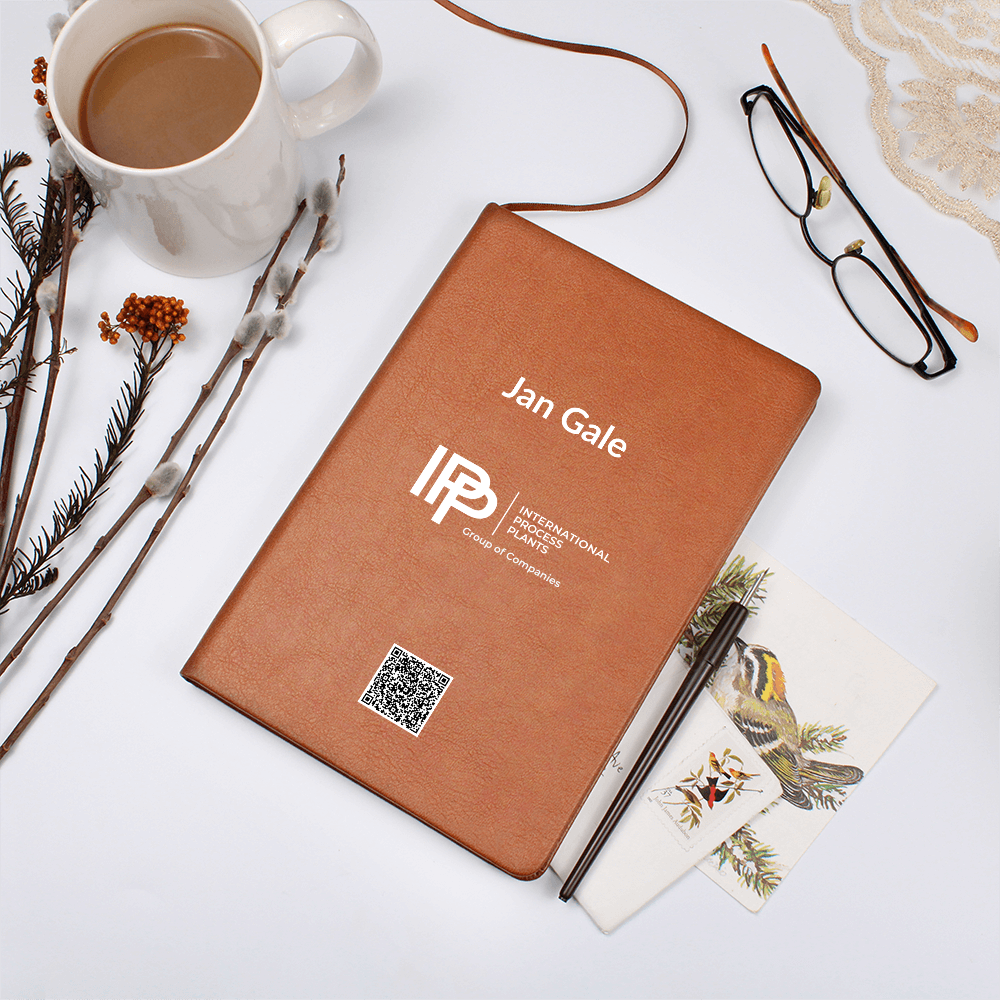 IPP Vegan Leather Journal for Jan Gale