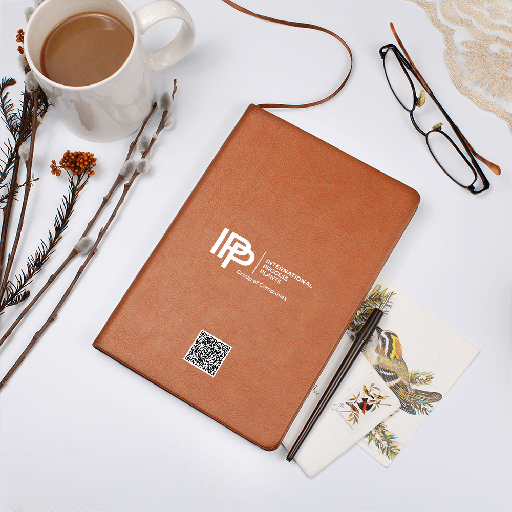 IPP All White Text Journal 2