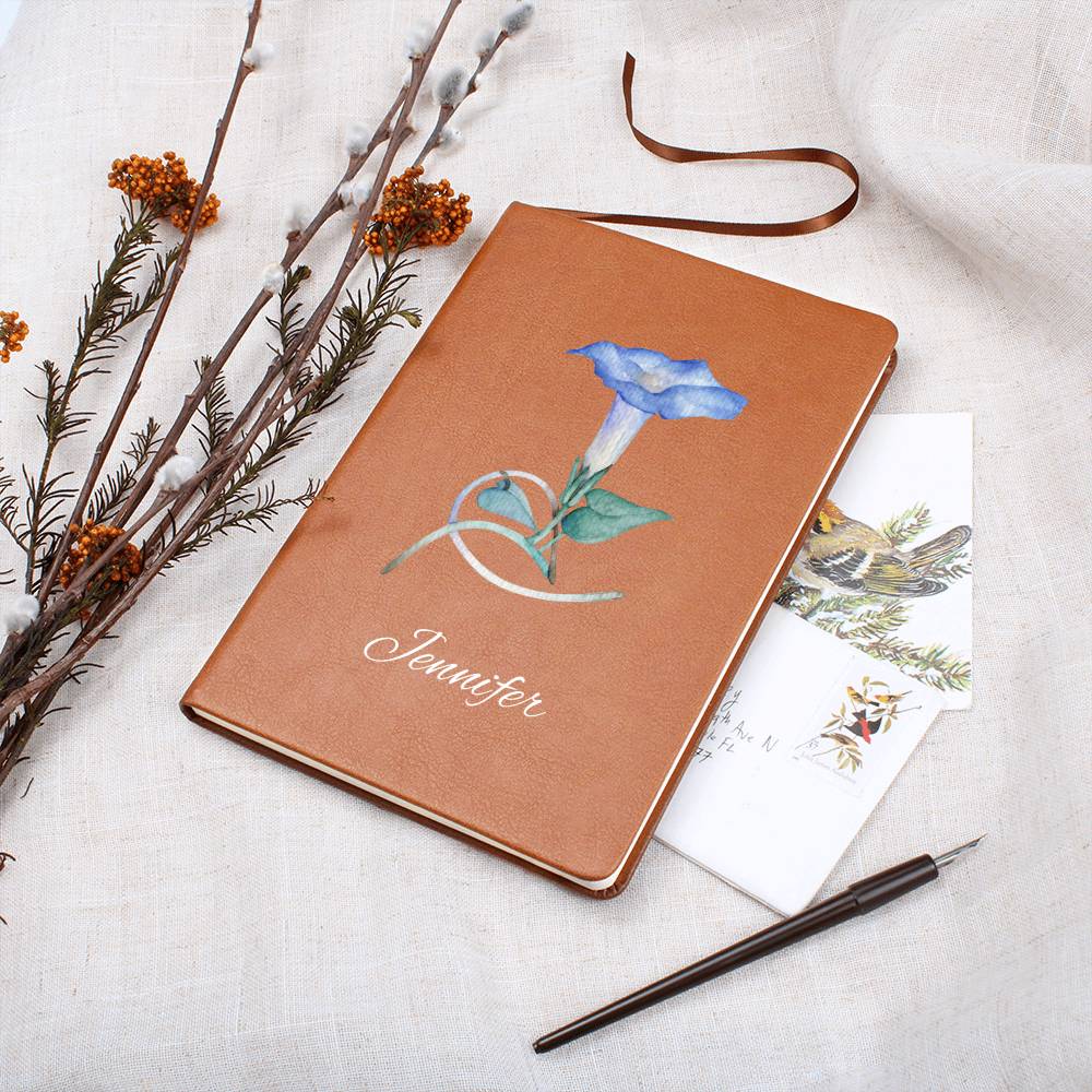 Sep - Personalized Custom Birth Month Flower Journal