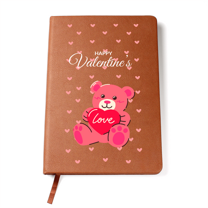 Personalized - Valentine's Teddy Bear Journal