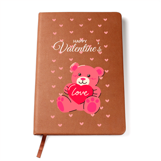 Personalized - Valentine's Teddy Bear Journal