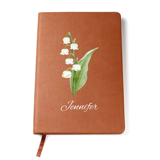 May - Personalized Custom Birth Month Flower Journal