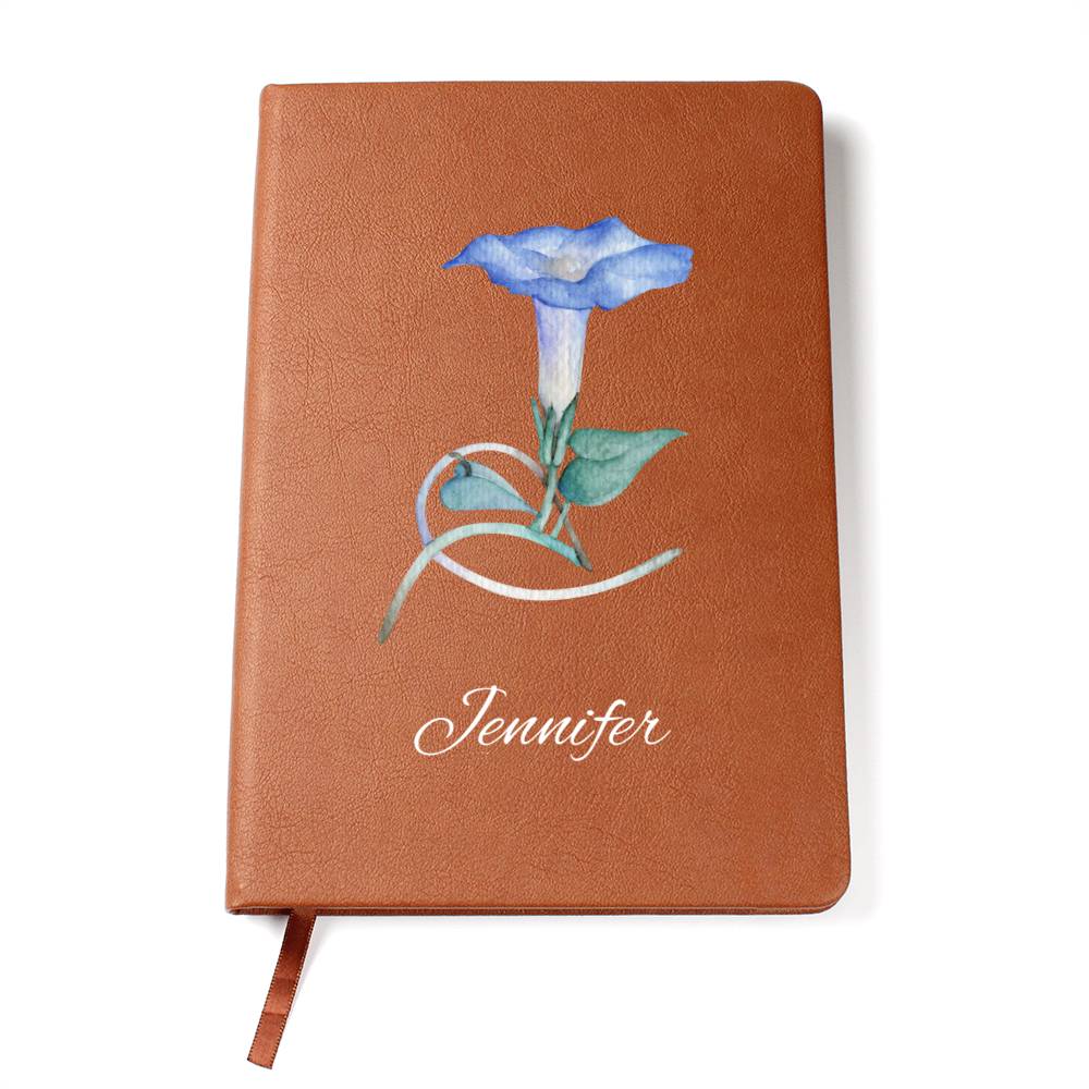 Sep - Personalized Custom Birth Month Flower Journal