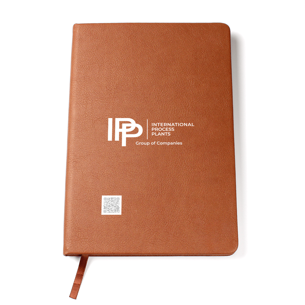 All White IPP Group Conpanies New Design Journal with QR Code