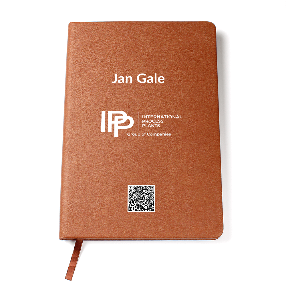 IPP Vegan Leather Journal for Jan Gale