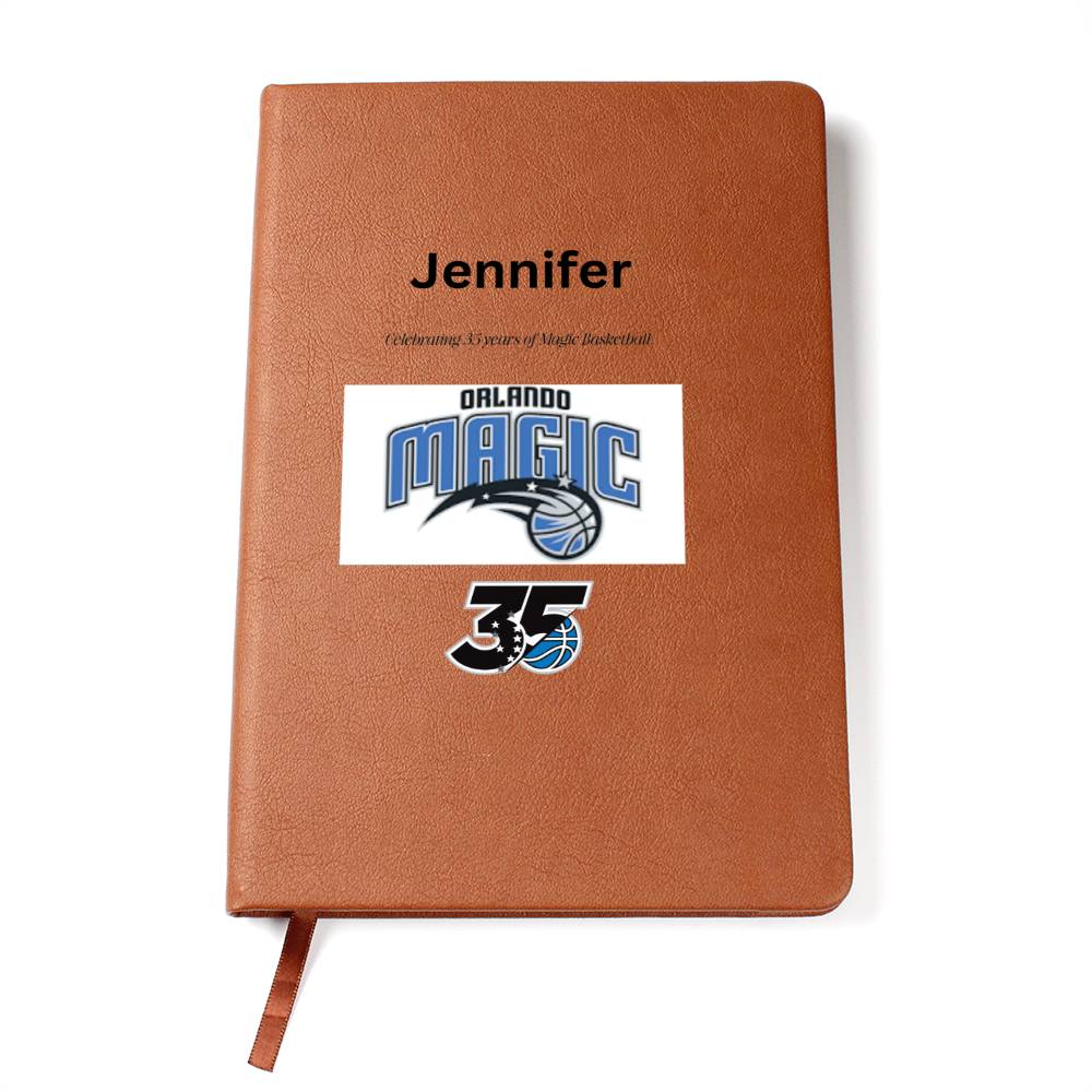 Personalized Orlando Magic 35 Year Celebration Journal