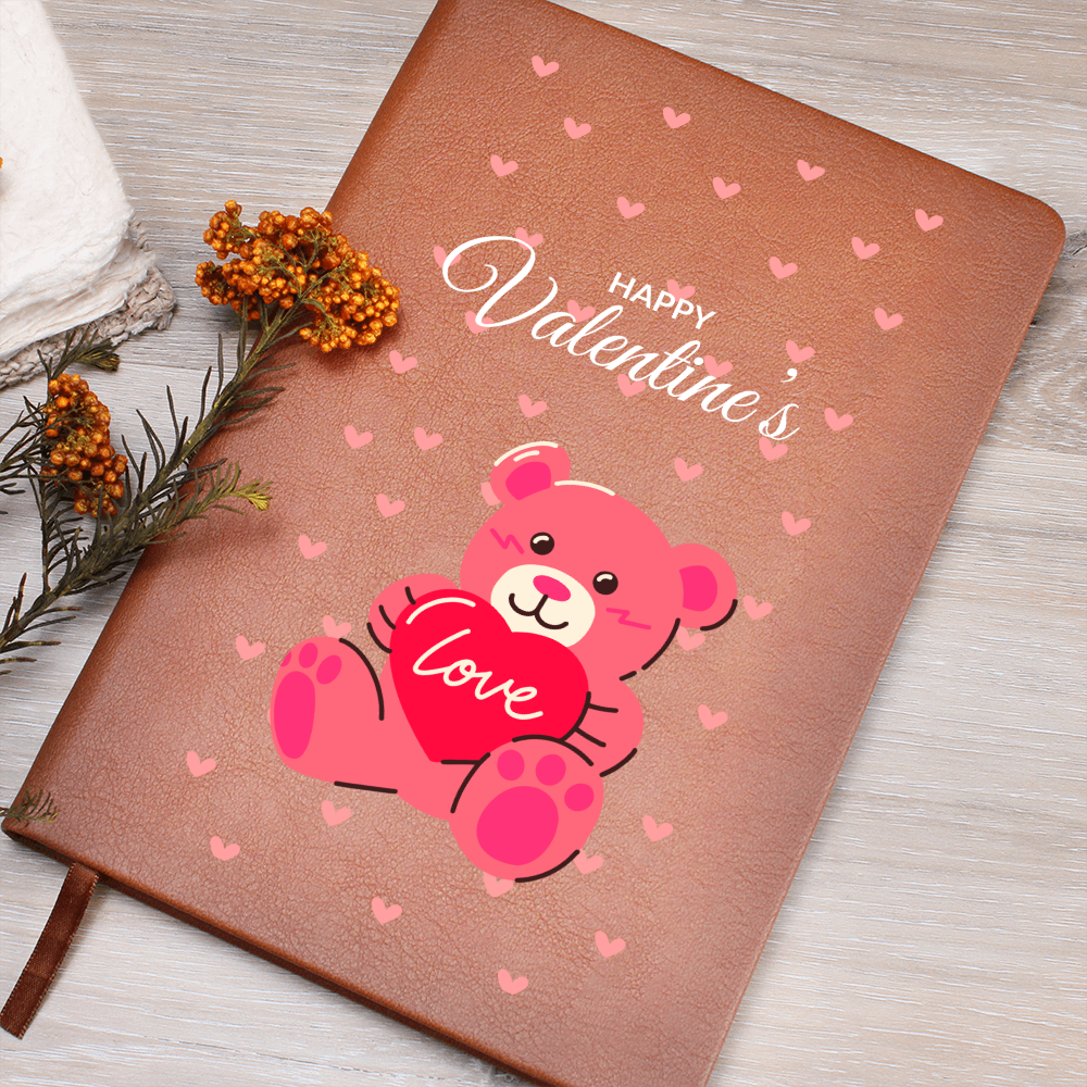 Personalized - Valentine's Teddy Bear Journal