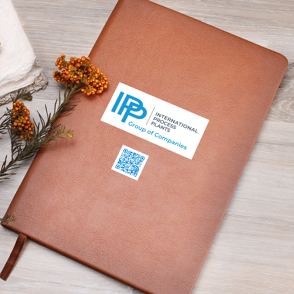 IPP New Design Journal with QR Code - White Background