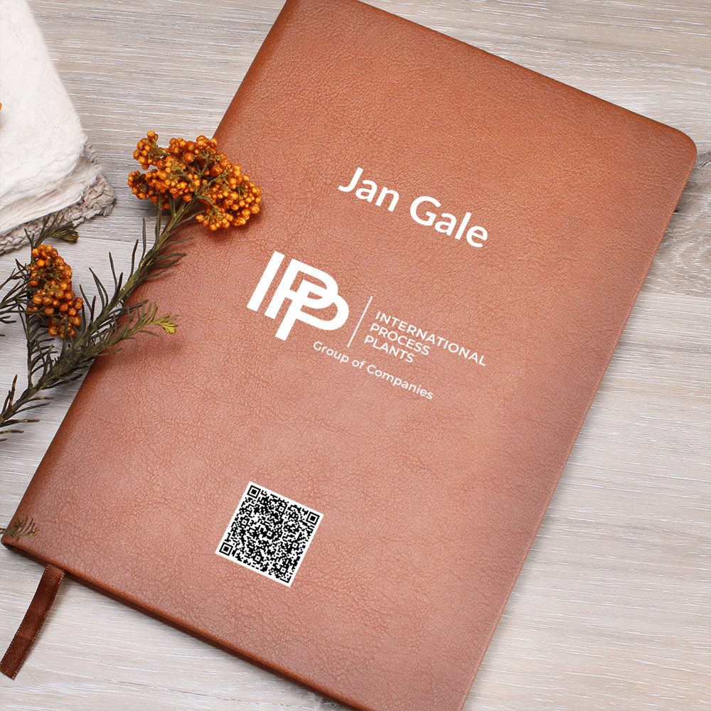 IPP Vegan Leather Journal for Jan Gale