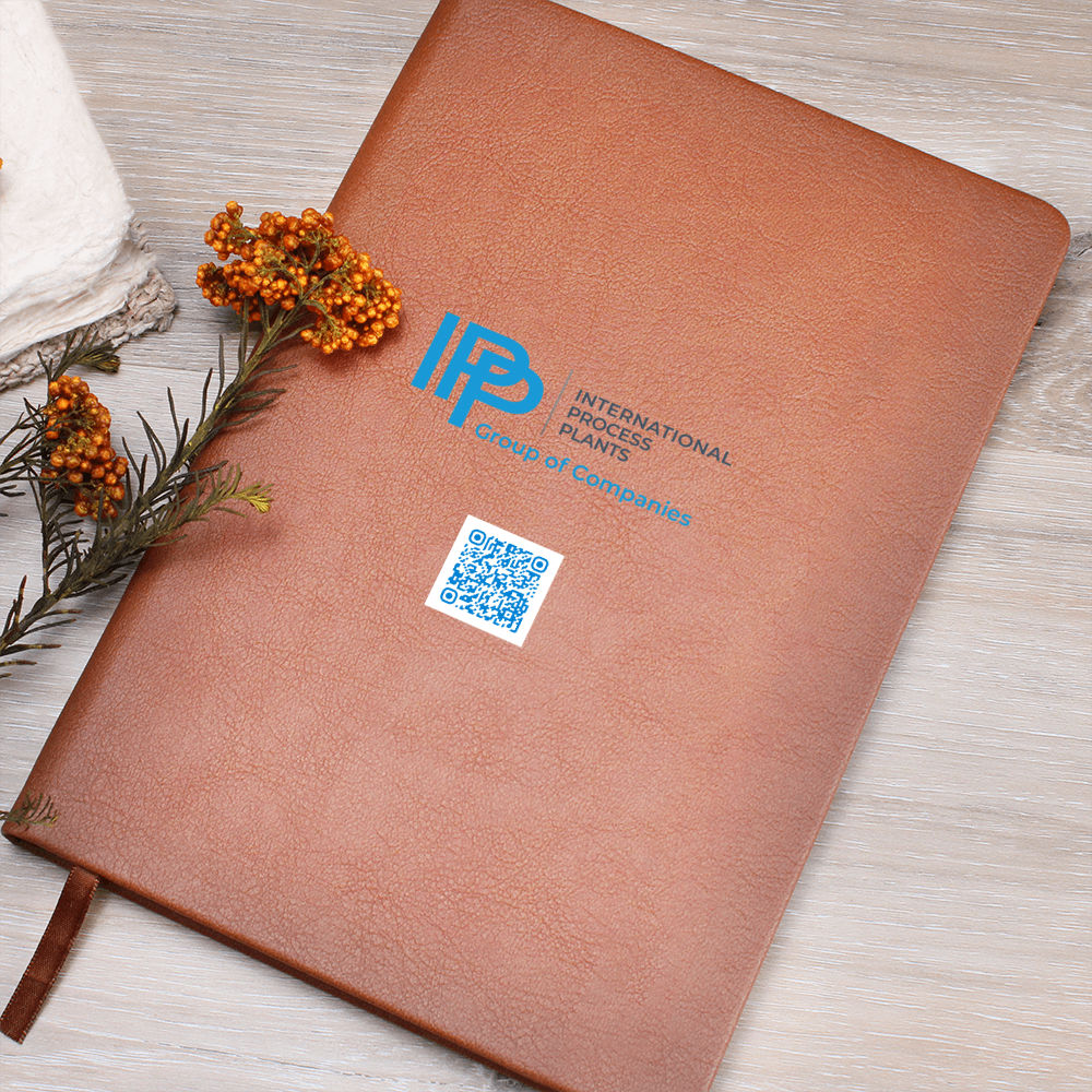 IPP New Design Journal with QR Code - Clear Background