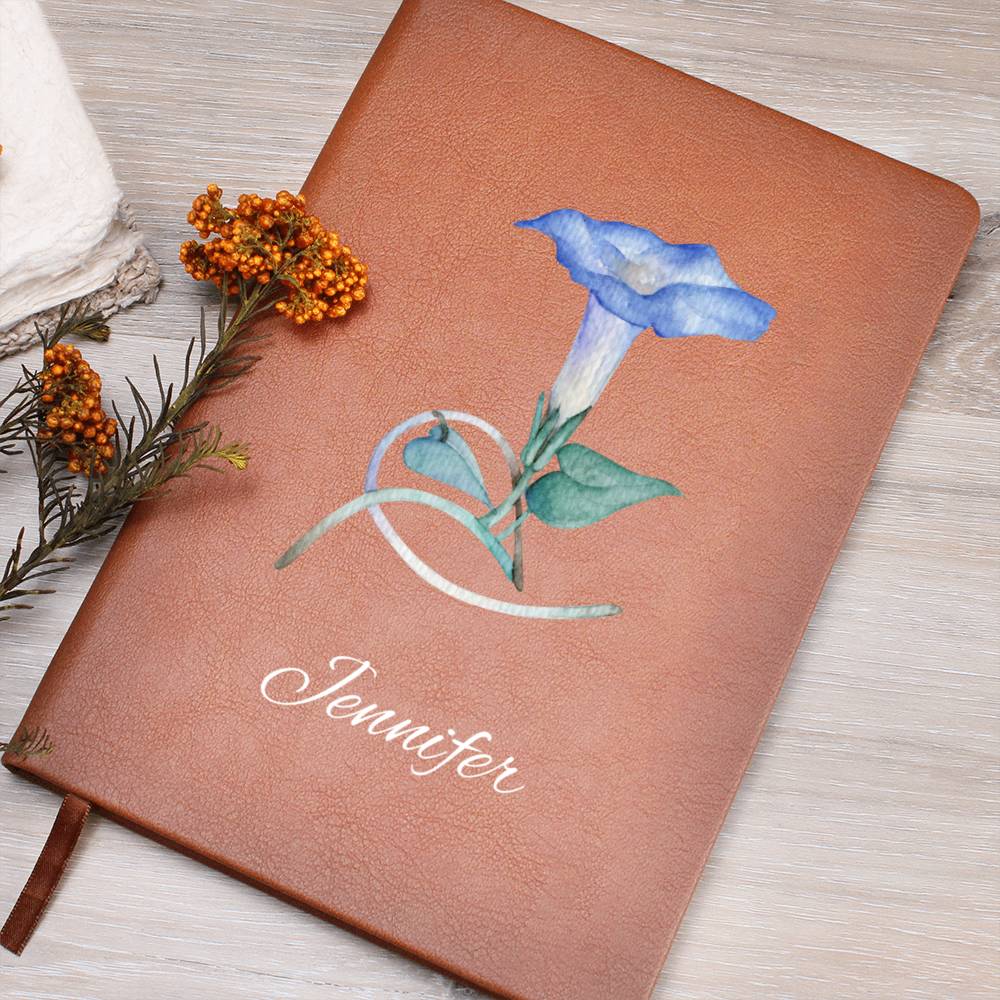 Sep - Personalized Custom Birth Month Flower Journal