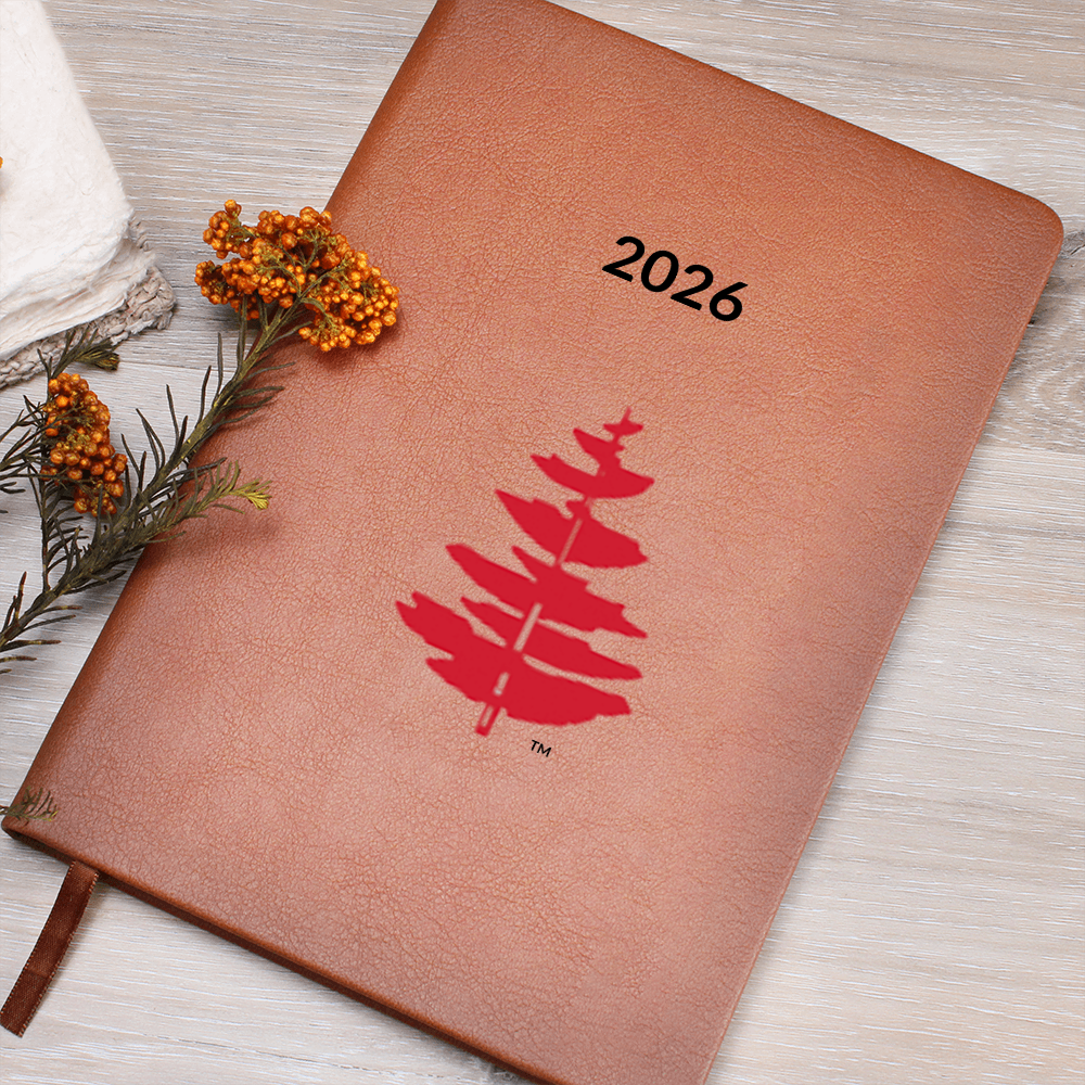 Douglass College Red Pine Tree Logo Graphic Journal - 2026