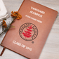 Douglass College Vanguard Alumnus Graphic Vegan Leather Journal - Class of 1975