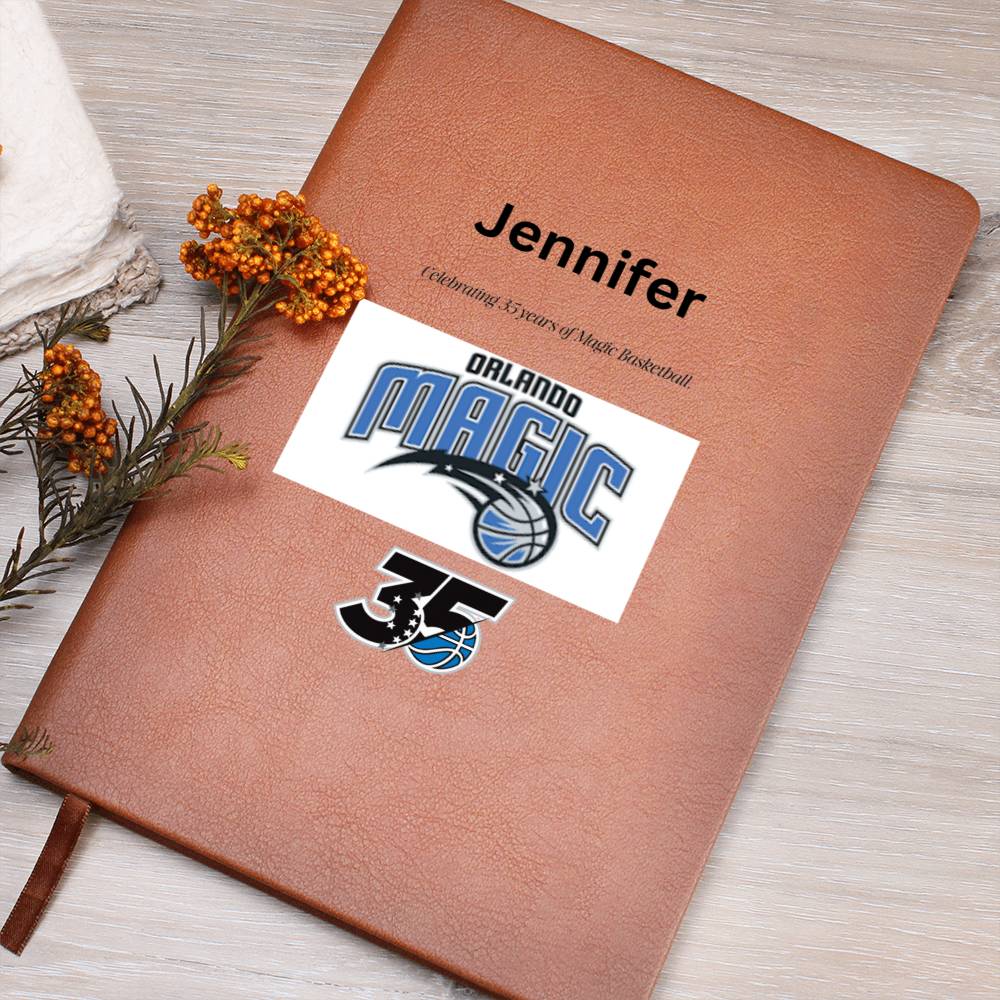 Personalized Orlando Magic 35 Year Celebration Journal