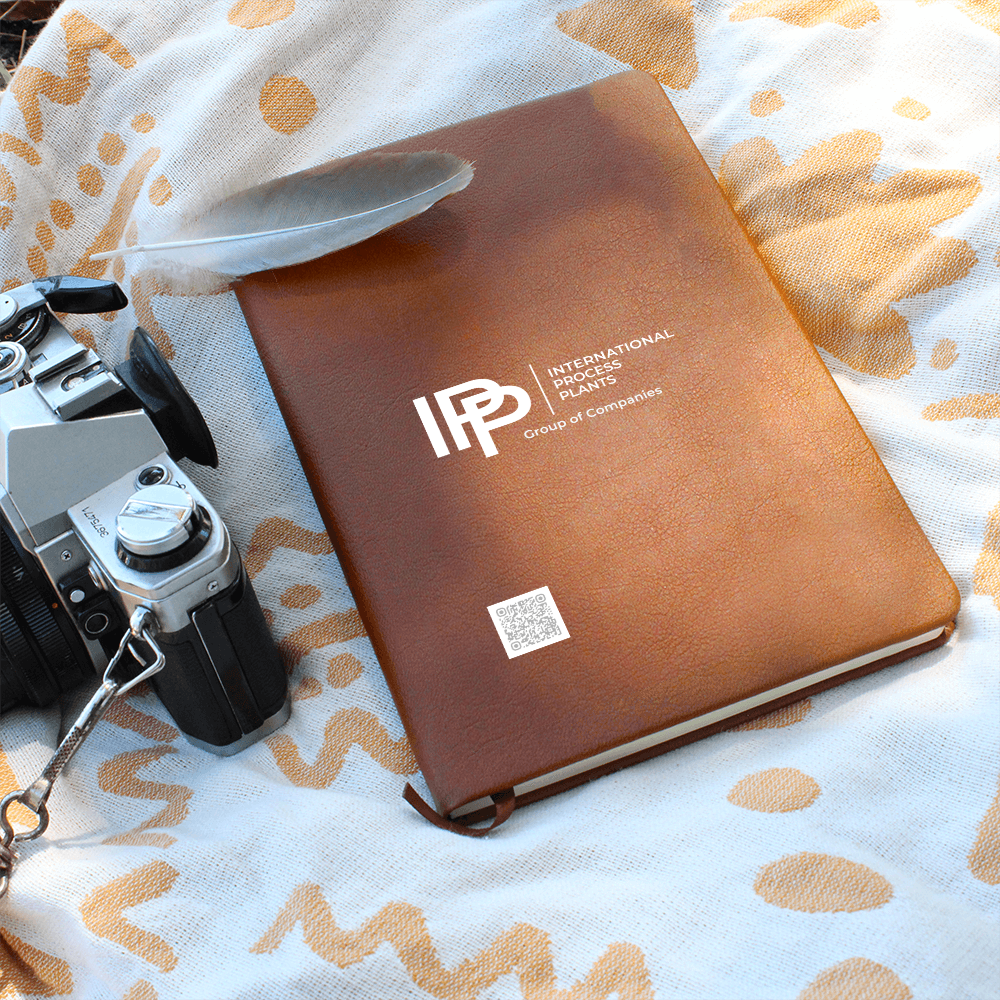 All White IPP Group Conpanies New Design Journal with QR Code