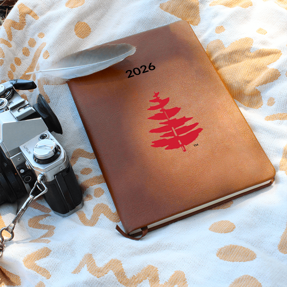 Douglass College Red Pine Tree Logo Graphic Journal - 2026