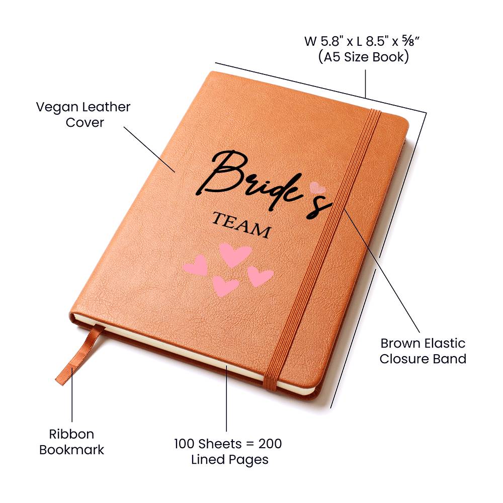 Bride's Team Journal