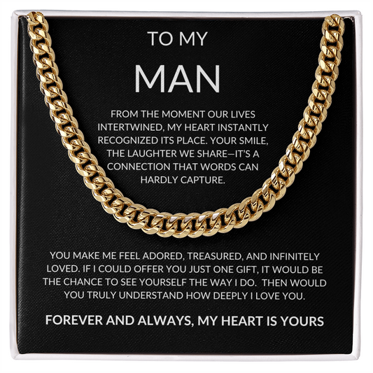 To My Man - Cuban Links Chain