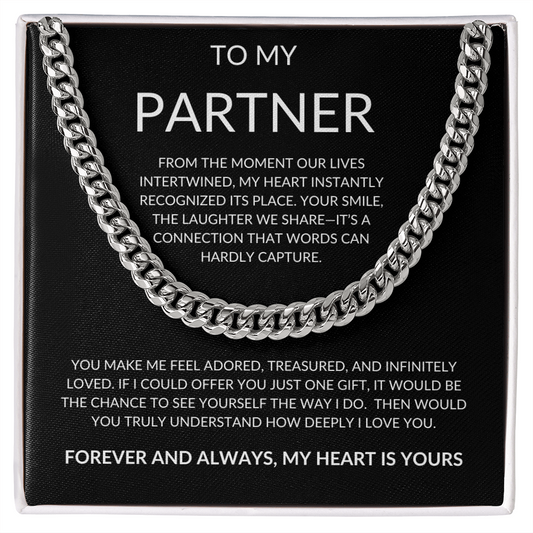 Cuban Links Chain - To My Partner