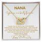 Interlocking Hearts for Nana