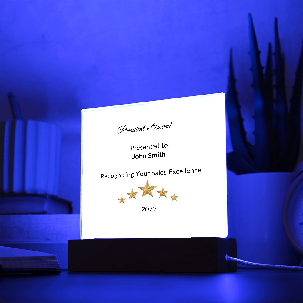 Corporate Award Plaque