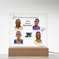 Orlando Magic 35 Year Celebration Acrylic Night Light