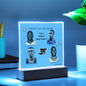 Orlando Magic 35 Year Celebration Acrylic Night Light