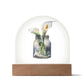 Calla Lilys in a Jar Flowers In A Jar Forever Bouquet Domed Acrylic Plaque & Night Light