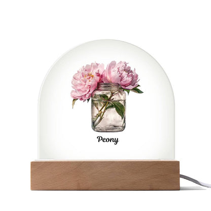 Peonies in a Jar For Andrew - Personalized