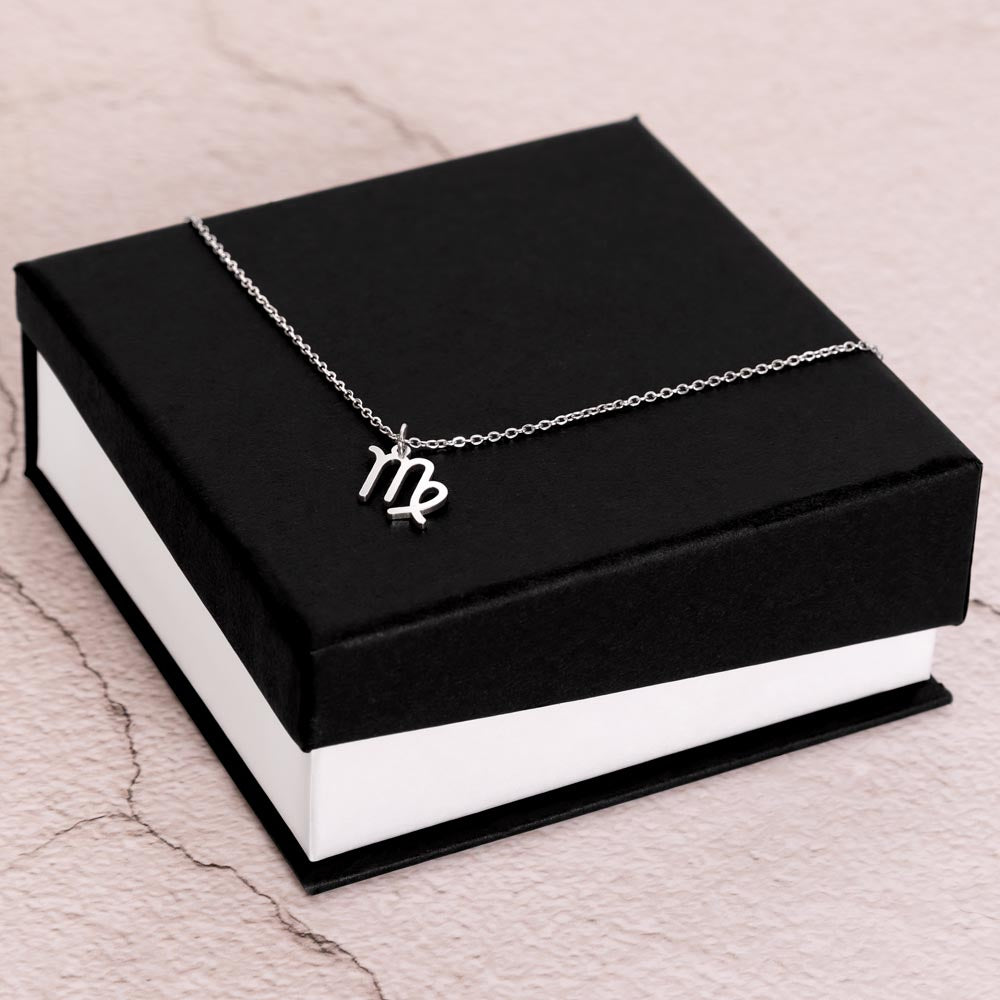 Zodiac Symbol Necklace - Virgo