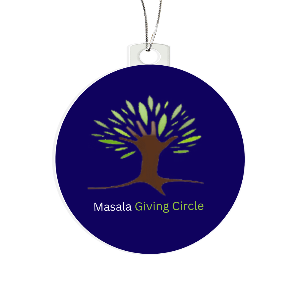 Masala Giving Circle Acylic Ornament Sample
