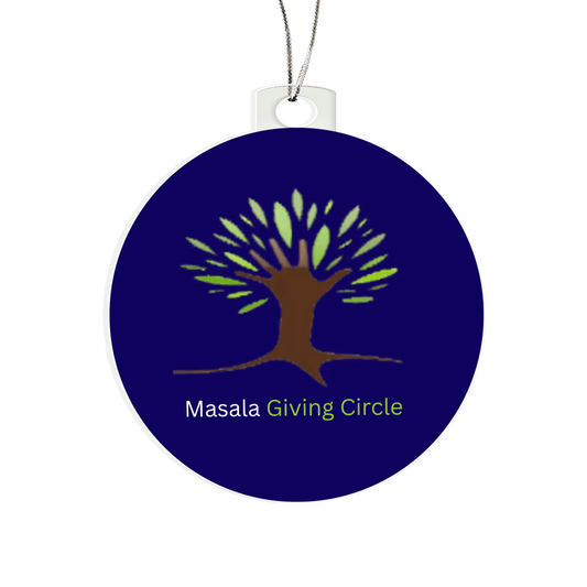 Masala Giving Circle Acylic Ornament Sample