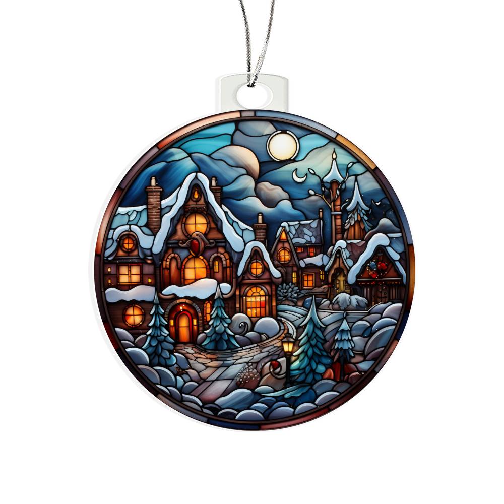 Blue Hamlet Christmas Ornament - Vintage Inspired