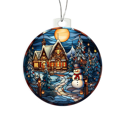 Full Moon Home Christmas Ornament - Vintage-Inspired