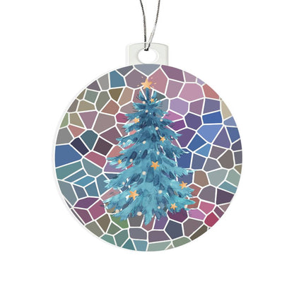 Stained Glass Window Christmas Ornament